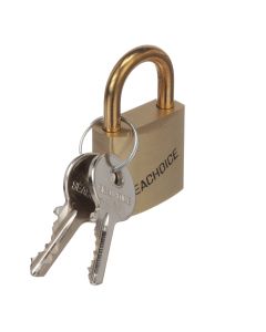 Solid Brass Padlock with 2 Keys